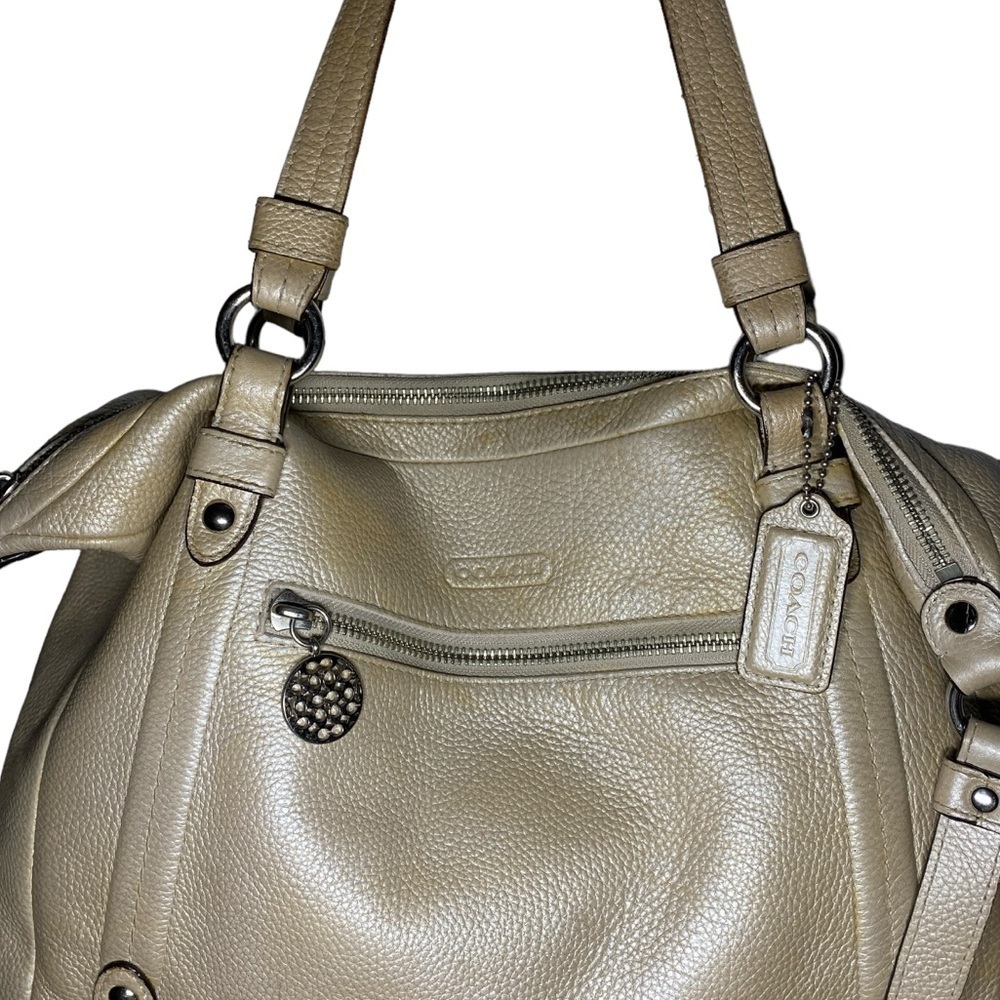 Coach Leather Shoulder Bag With Strap - Picture 3 of 14